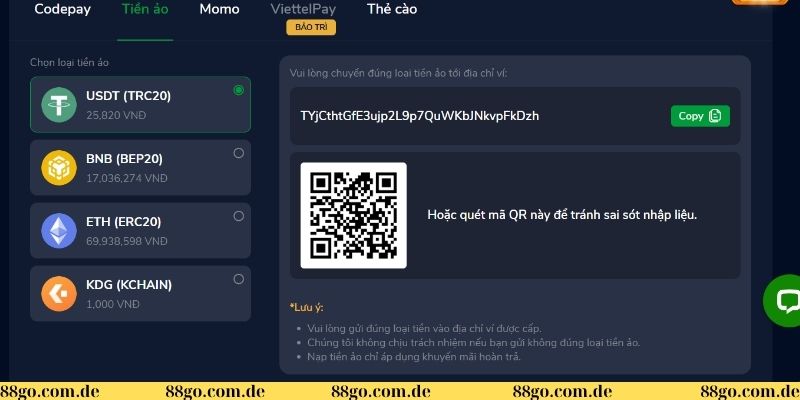 Nạp tiền là gì?